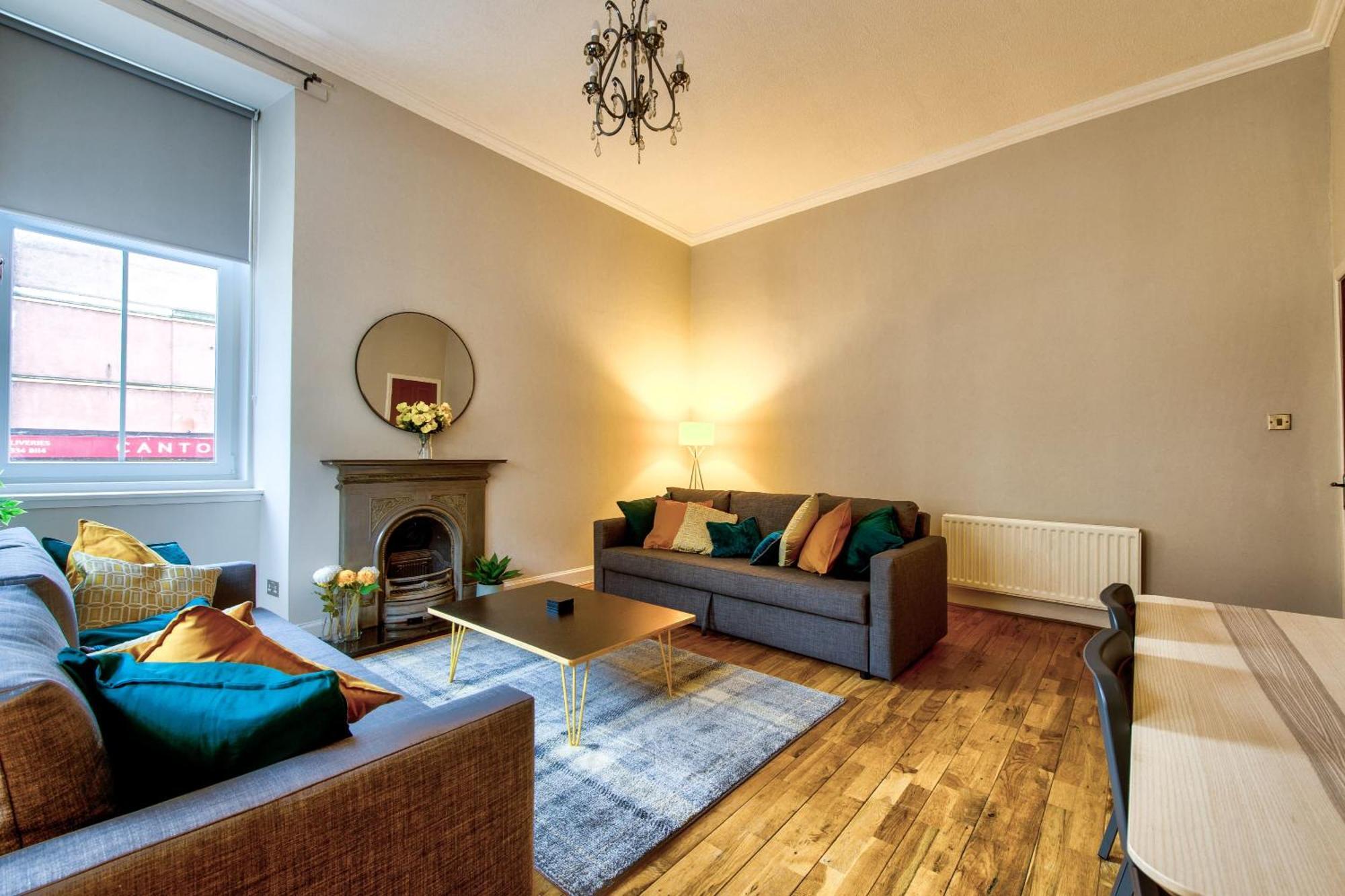 Stylish & Spacious 3 Bedroom Apt In Finnieston, West End Glasgow Bagian luar foto